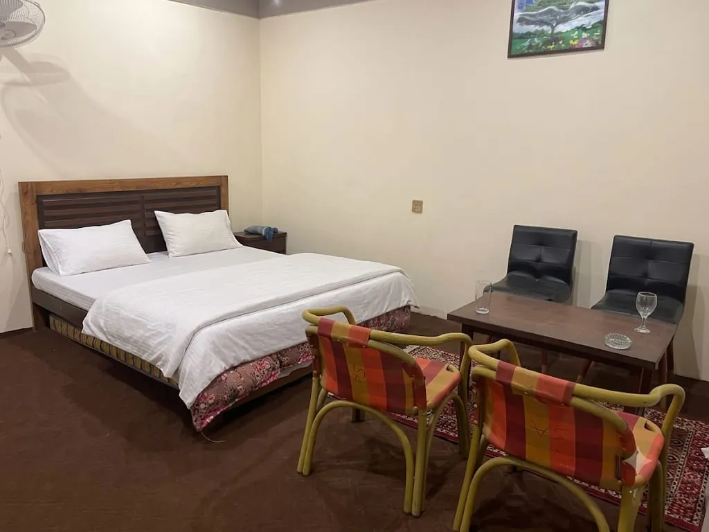 Quiet resort room interior